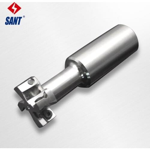 Indexable milling cutter insert MPHT120408-DM Side and face milling cutter disc PT01