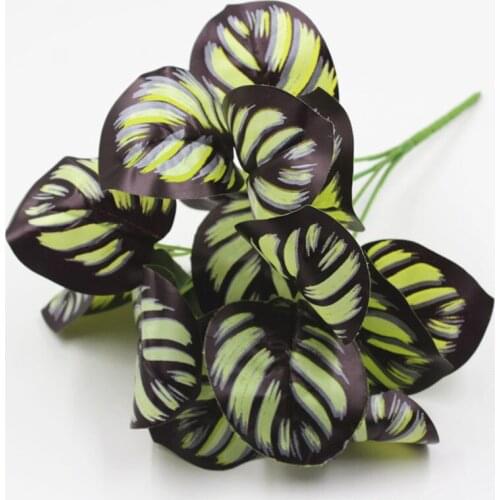 Artificial Plants Green Grass Plastic Plant Wall Garden Home Decoration Simulation Flowers Fake Plant Leaves Green Plants