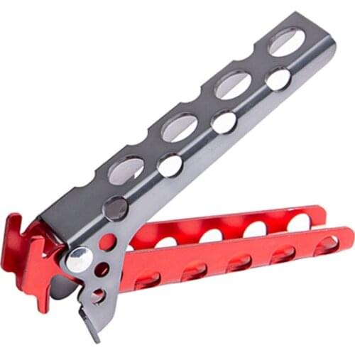 Camping Pot Pan Gripper Handle Bowl Gripper Outdoor Picnic Cookware Tableware For Tourism Anti-hot Pot Pan Gripper Holder