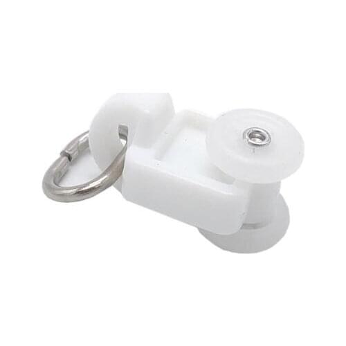 Curtain Track Components Smooth Silent Runners Metal Locker For Dooya Somfy Electric Track