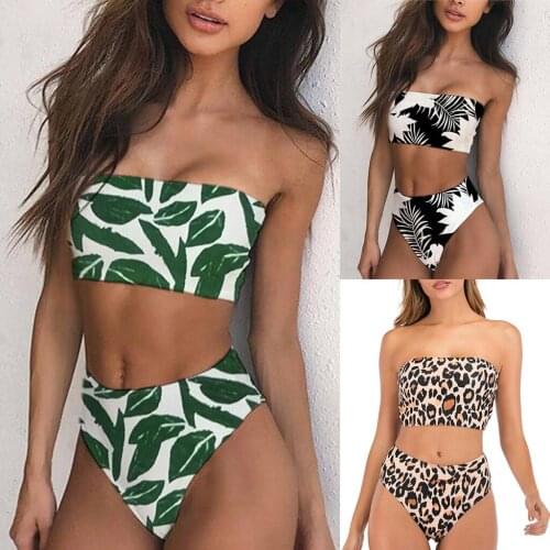 Sagace beach bathing hot spring swimsuit fashion temperament womens sexy bra print split Swimsuit Bikini купальник женский 2021