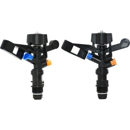 Male 1/2" rotating sprinkler nozzle 360 degrees lawn garden water sprinklers irrigation Rocker nozzle greenhouse Watering 15PCS