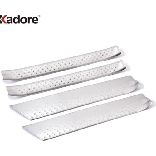 Door Sill Scuff Plate Cover Trim For Toyota Sienta NHP170 2015 2016 2017 Stainless Steel Protective Fender Pedal Car Accessories