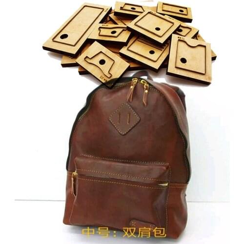 New Japan Steel Blade Backpack Leather Cutting Die Metal Die Cutter Leather Cut Mold Crafts Kraft Punch Tool 290x360X110mm