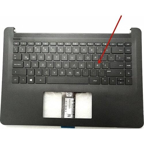 New Laptop Palmrest Upper Cover Topcase Top Cvoer Keyboard Housing For hp 14-BP 14-BP031TX TPN-Q189 929650-161