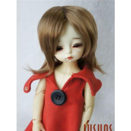 JD113 1/6 Smooth Cut BJD doll wigs 6-7inch YOSD synthetic mohair BJD wig