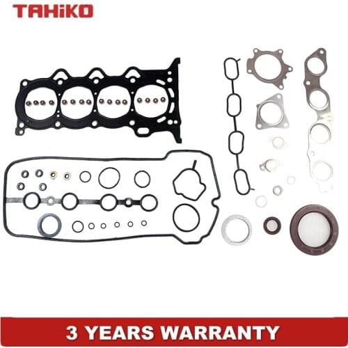 Full Head Gasket Set Fit For Corolla Auris Yaris Prius Echo 1.3 1nzfe 2nzfe VRS