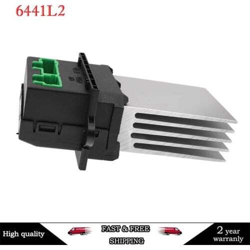 Air Conditioning Blower Resistor For Citroen Renault Megane Scenic Clio PEUGEOT 207 607 6441.L2 7701207718 7701048390 6441L2
