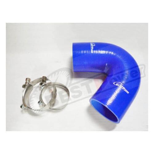 Silicone 135 degree Elbow Hose/ 51mm 2" inch Turbo Intercooler pipe+ 2 T clamp