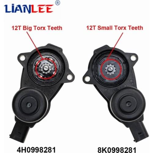 New 12 Teeth Rear Caliper Parking Hand Brake Servo Motor Handbrake Actuator For Audi A4 B8 A5 RS5 Q5 4H0998281 8K0998281
