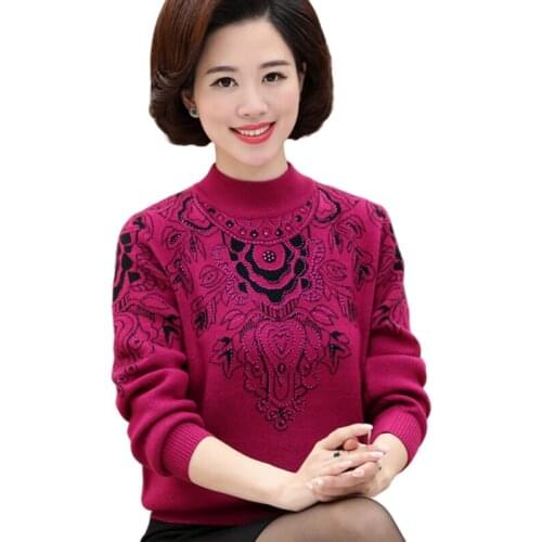 Spring Women Sweater Pullovers 2020 New Fashion Autumn Long Sleeve Casual Knitted Sweater Warm Female Sweater Lady Elegant P117