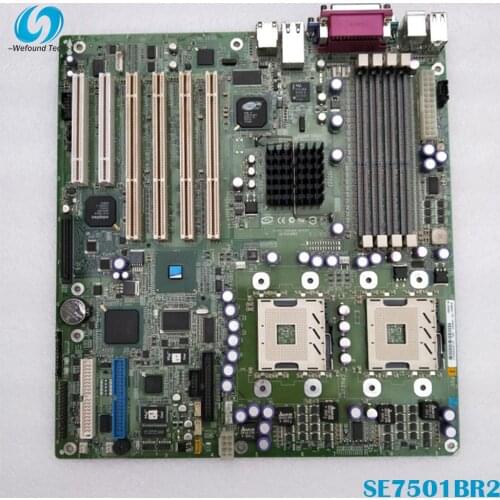 100% Working server Motherboard for SE7501BR2 U320 SCSI RAID Fully Tested