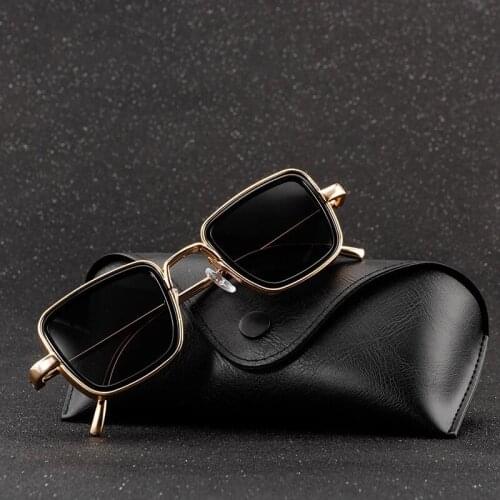 2021 New Fashion Vintage Steampunk UV400 Protection Sunglasses Anti-Reflective Full Frame Men Driving Sun Glasses