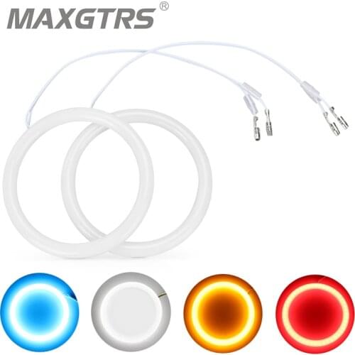 2x Angel Eyes 80mm 85mm 90mm 94mm 100mm 3528 Halo Ring LED Car Led Fog Light Motorcycle Daytime Running Light DRL Turn Signal