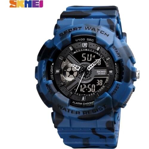 SKMEI Digital Youth Sport Watch Kids Watch Dual Stopwatch Alarm Watches Junior High College School Boys Girls Shockproof relo