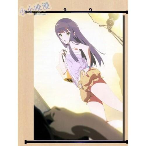 Coscase Japanese Decorative Pictures Anime Suisei no Gargantia Ledo Amy Ridget Bellows Pinion Home Decor Wall Scroll Poster