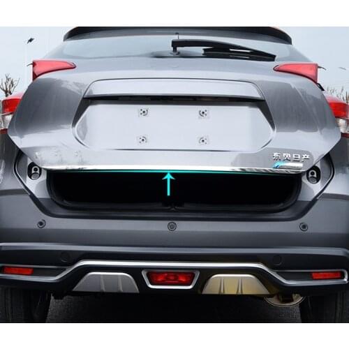 1pc for NISSAN KICKS 2017 Tailgate decorative strip