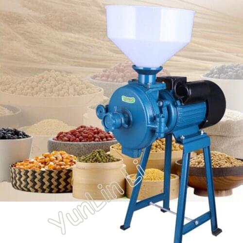 Commercial Grain Powder Grinder Processor Dry and Wet Powder Milling Machine Pulverizer High Efficiency Grinding Machine