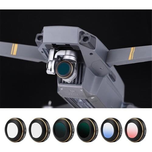 Lens Fiter Set UV Protector/ CPL/ NDPL8 NDPL16 NDPL32 NDPL64/ HD ND8 16 32 64 Fiter/ GND Filter/ For DJI MAVIC PRO