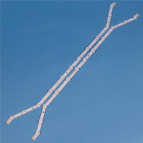 2 Piece TV Backlight Strip For Samsung UE32EH5030WXRU UE32EH5020WX 32" LED Lamps Strip Kit Backlight Bars TV illumination Bands