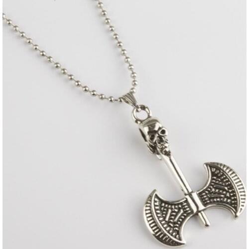 Axe Figure Metal Pendant