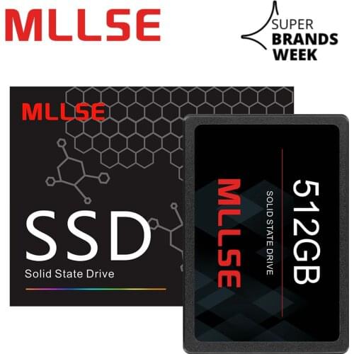 MLLSE SSD 1TB 128GB 256GB 480GB 512GB SSD HDD 2.5'' SSD SATA SATAIII Internal Solid State Drive for Laptop Computer Notebook