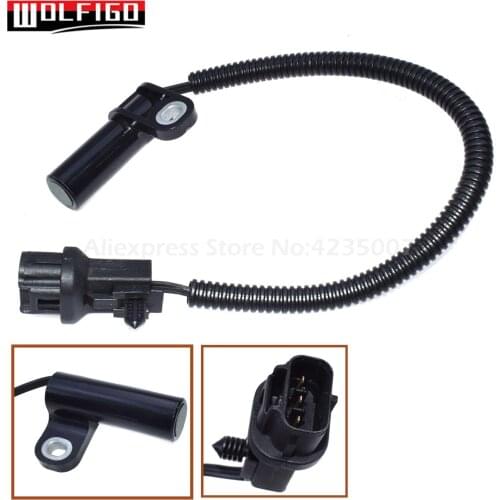 WOLFIGO Crankshaft Sensor For Jeep Grand Cherokee TJ Wrangler 4.0L 56027868 56027868AB 56027868AC 4897189AA 04897321AA 5S1807