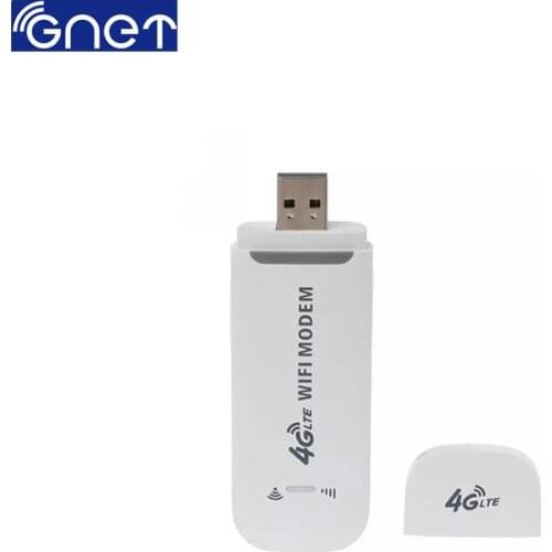 OEM Bands 4G LTE 150Mbps USB Modem Adapter with WiFi Hotspot Wireless USB Network Card Universal White