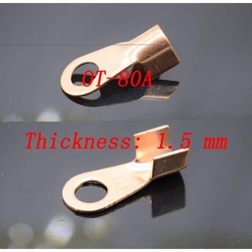 Open the nasal OT - 80 - a copper nose Copper wiring ear Copper terminals National standard copper with 6-16 square line