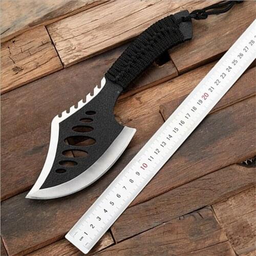 Portable Butcher Knifes, Outdoor Camping Bone Machete, Multifunctional Life-saving Tool, Non-slip Handle, Stainless Steel Blade