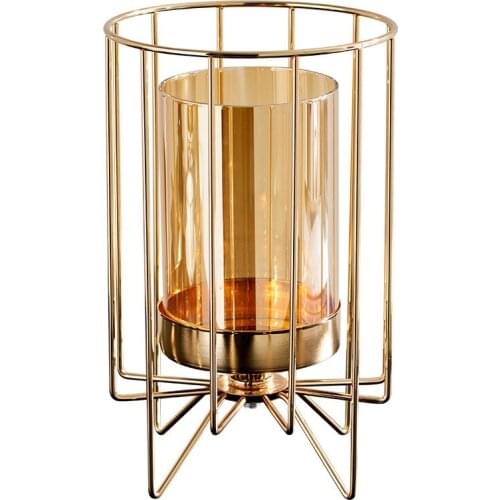 Simple Light Luxury Glass Vase Living Room Flower Arrangement Dining Table Home Decor TV Cabinet