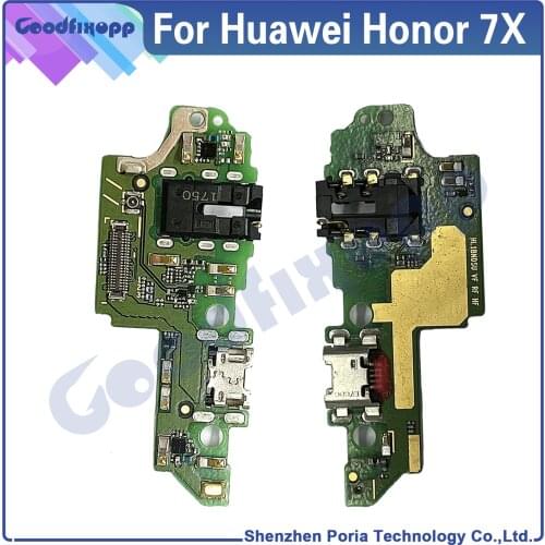 For Huawei Honor 7X BND-AL10 TL10 L21 L22 L24 L31 L2 L34 AL00 USB Charger Charging Port Dock Connector Flex Cable Replacement