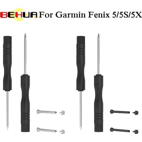 Screws heart rate watch strap screw rod strap watch accessories for Garmin Fenix 3 3 HR Fenix 5S 5X 5 plus Forerunner 935 Tool