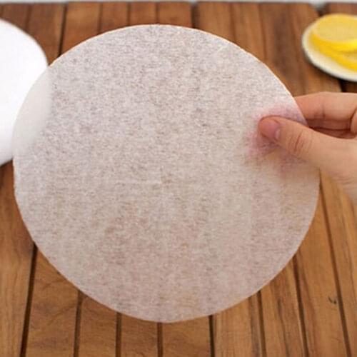12pcs Disposable Oil-absorbing Paper Food Blotting Paper Kitchen Filter Paper Home Kitchen Baking Tools Cleaning Filter Paper