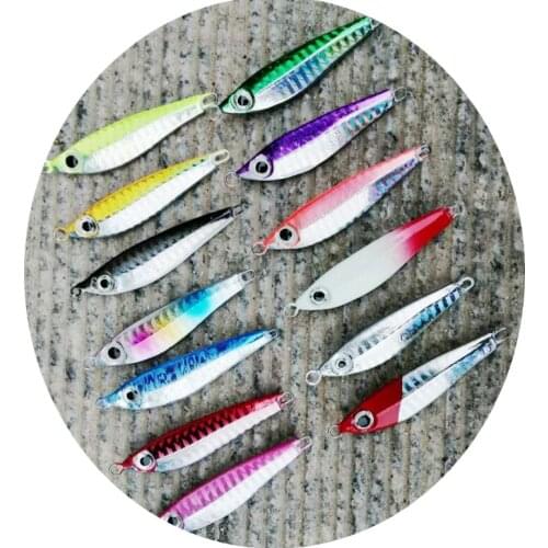 Deep sea Fishing Shrimp Spoon Lure Metal Jig Lure Jigbait spoon Spinner baits 10g 15g Free shipping