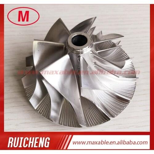 62.23/88.20mm 7+7blades turbo Turbocharger milling/aluminum 2618/billet compressor wheel