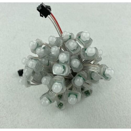 9mm DC5V WS2813 addressable pixel node;IP68 rated;one bad node does not affect the other nodes'working