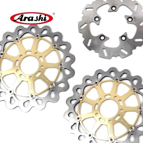 ARASHI Fit SUZUKI GSXR750 1996-2003 Front Rear Brake Rotors Brake Disc GSX-R750 2002 2001 2000 1999 1998 1997 GSXR600 GSXR1000