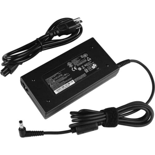 Huiyuan 19.5V 6.15A 120W AC Charger Adapter Replacement fit for MSI GF63 Thin 8SC MS-16R3 GTX1650 8RCS MS-16R3 9SC MS-16R3