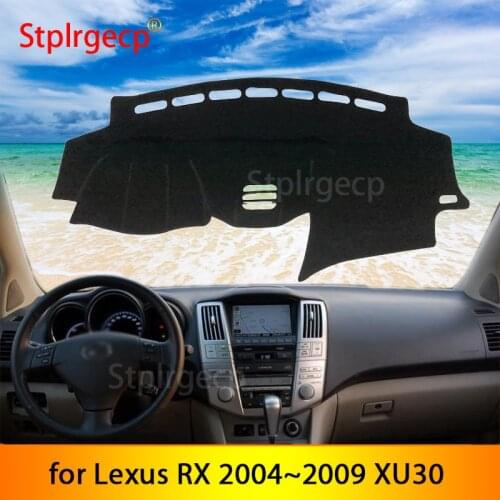For Lexus RX 2004~2009 XU30 Anti-Slip Mat Dashboard Cover Pad Sunshade Dashmat Car Accessories 2008 2007 2006 2005 StylingCovers