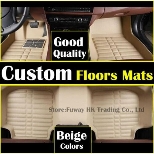 High strength pedal Custom car floor mats leather for PEUGEOT 408 3008 207 307 508 2008 206 301 3008 3D car styling carpet liner