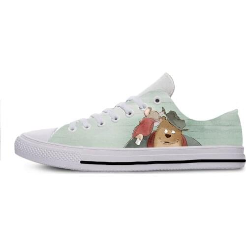 2019 Hot Cool Fashion Summer Sneakers Handiness Casual Shoes 3D Printed Cartoon Cute Funny For Men Women Ernest Celestine