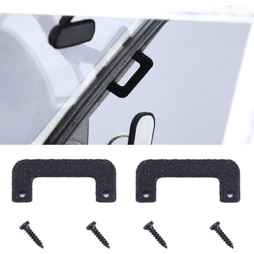 Set of 2 RC Car Handles RC Car Accessories Replacements Parts Easy and Convenient to Install and Use
