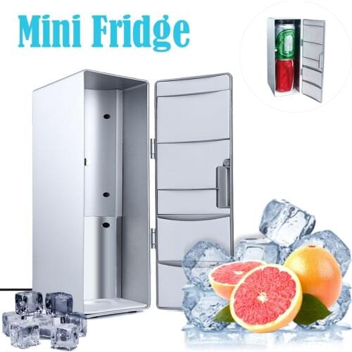 Warmer Cooler Cooler Refrigerator Beverage Drink Freezer Mini Portable Usb Desktop Mini Refrigerator Beverage Cooler Freezer#db4