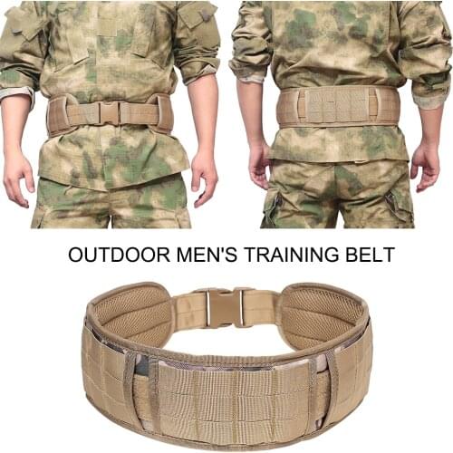 Hunting Waist Band Adjustable Hunting Waist Belt Portable Buckle Girdle Multifunctional Tool Hanging Band for Outdoor Activity