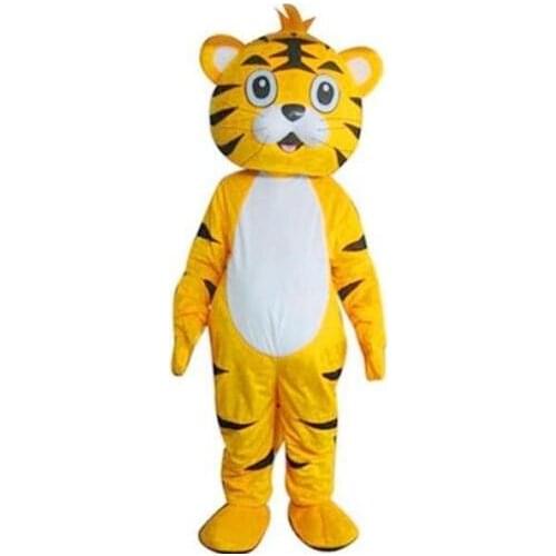Professional King Tiger mascot costume animal cartoon costume adult party fancy dress mascot costume free shipping