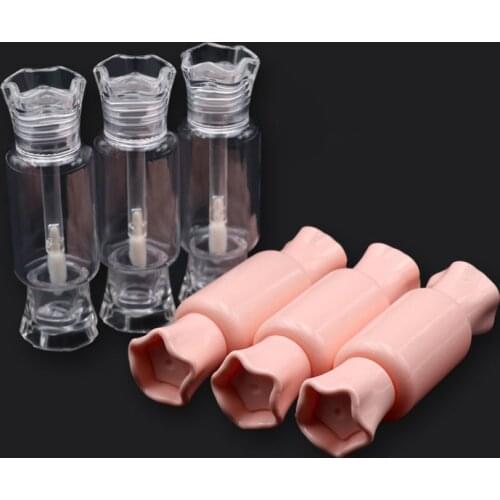 1PC DIY 9g Empty Plastic Clear Lip Balm Gloss Tubes Bottle Containers Lipstick Fashion Cool Lip Tubes Candy Shape Lip Glaze Tube