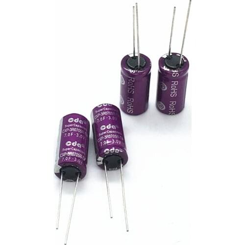 1pcs 3V7F High Current Toy Power Supply Driving Recorder Capacitor 3.0V 7F 2.7V