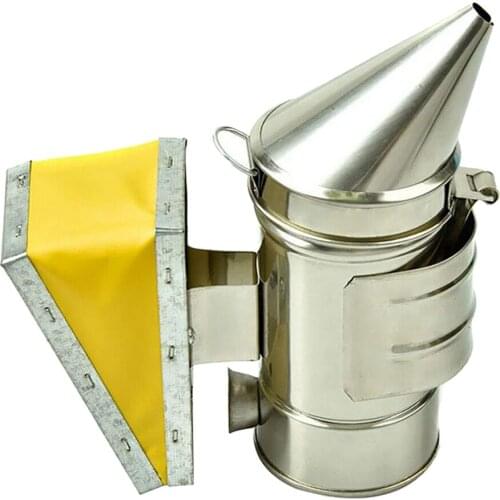 Steel Beekeeping Smoker Manual Box Beekeeping Equipment Tool Apiculture