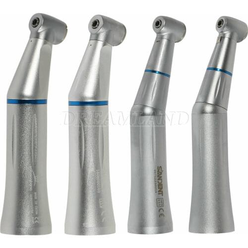 Dental Internal Water Spray Push Button Contra Angle Low Speed Handpiece fit NSK/KAVO Motor